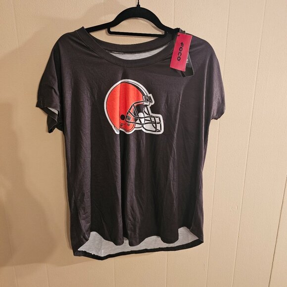 Cleveland Browns NFL Medium Ladies Soft Tshirt - Picture 1 of 6